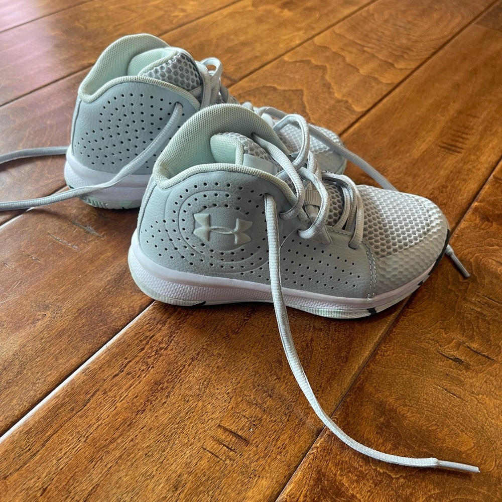 Under Armour Gray Sneakers with Breathable Mesh Design